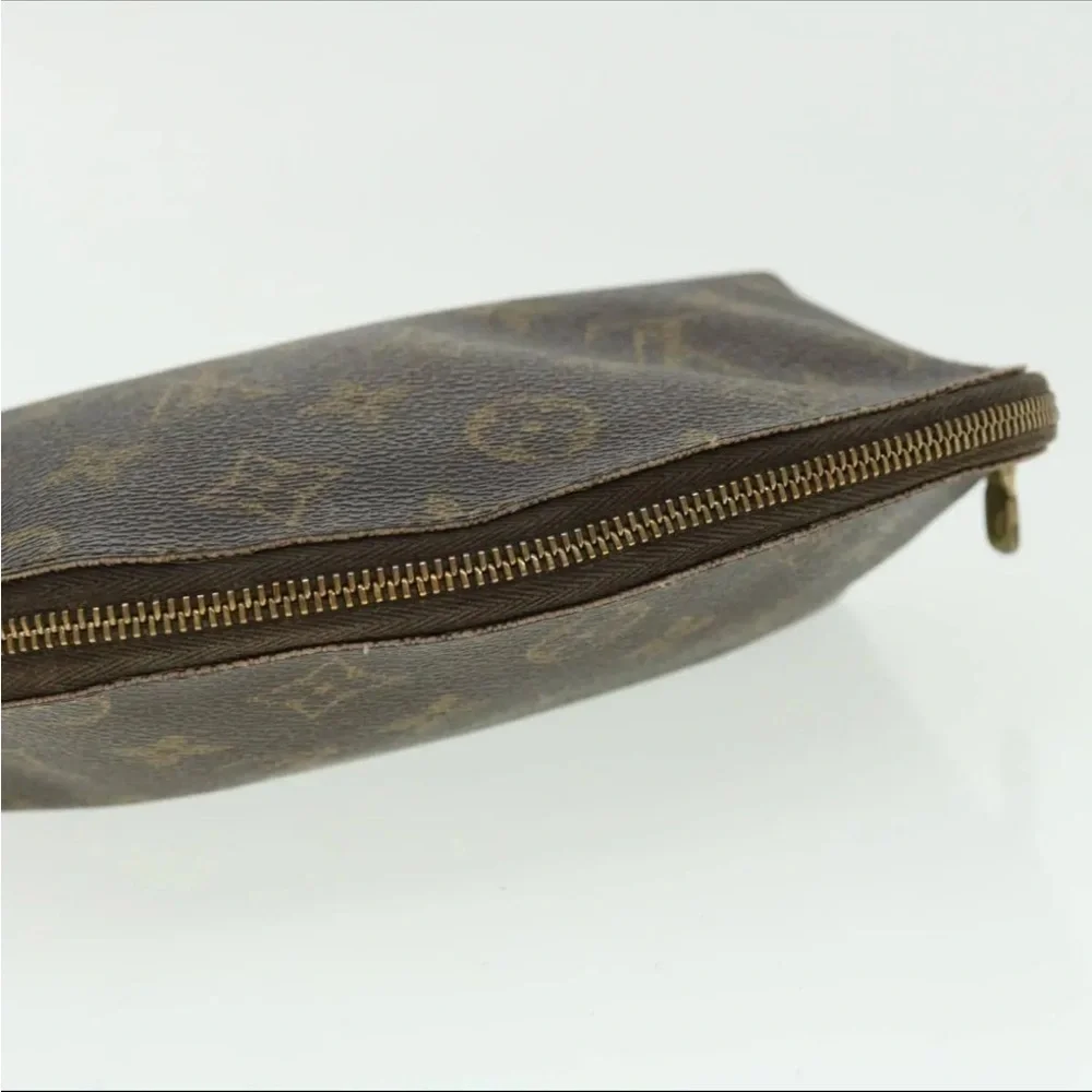 LOUIS VUITTON Monogram Pochette Cosmetic PM Cosmetic Pouch M47515 LV Auth 50453